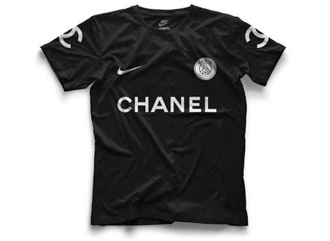 chanel paris soccer jersey